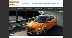 Desktop Screenshot of garagejmontavon.ch